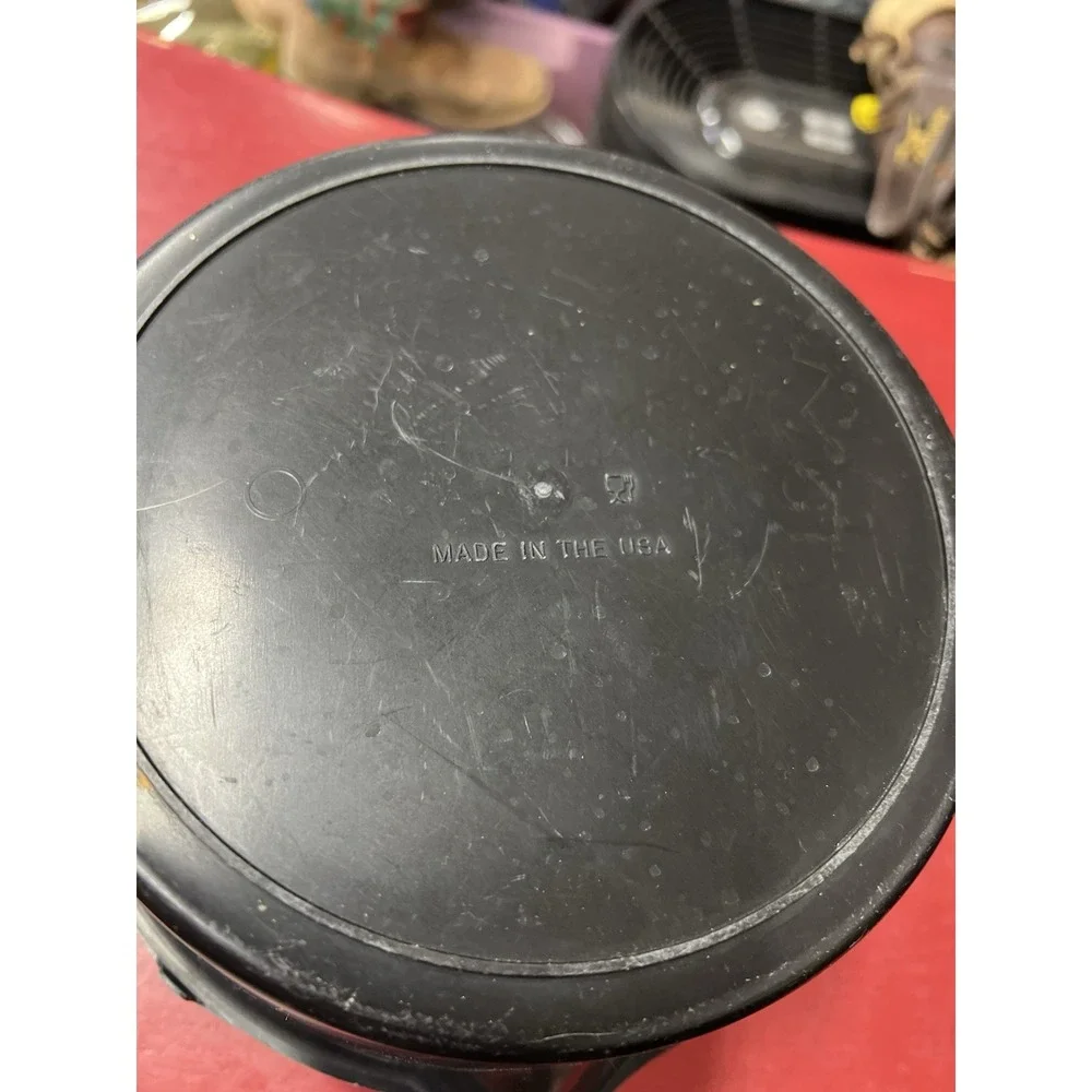 Pampered Chef Black Micro Cooker‎ Large Microwave Steamer Strainer 2 Quart 2778